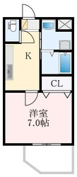 エスポワールヒルの物件間取画像